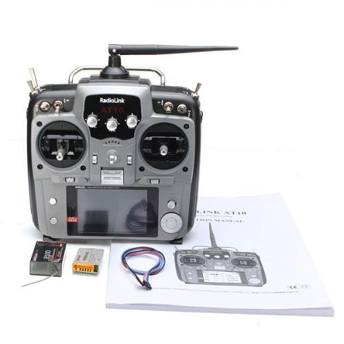 Radiolink AT10 Orange 2.4G 10CH Transmitter With R10D receiver 