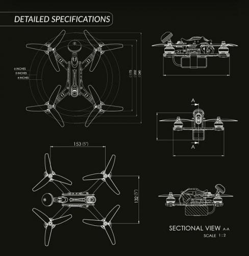 Sky-Hero OB1 Nacked frame 4