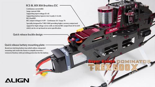 Align T-REX 500X Dominator Combo