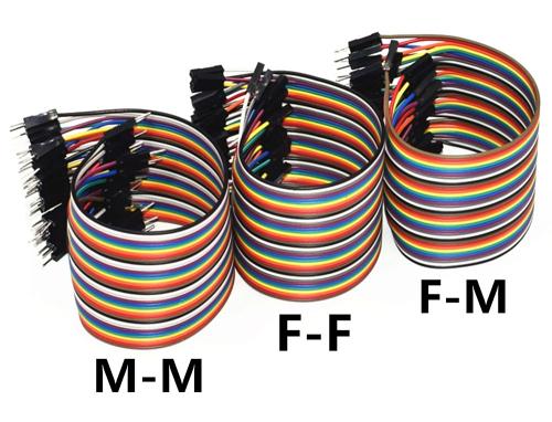 Multicolored Dupont Jumper Wires 20cm (40pcs) 