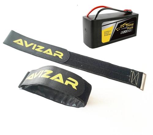 AntiSlip Battery Lock Strap for Large Applications UAV 620x50mm 2pcs 