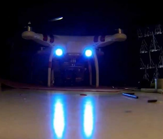 Drone Lights at Night - Drones Lights