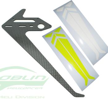 Carbon Fiber Tail Fin Goblin 500 Sport